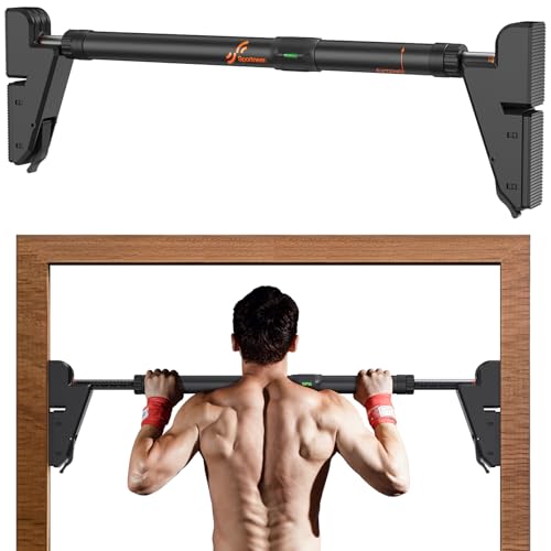 Sportneer Klimmzugstange Türrahmen, Gear-Lock Funktion Pull Up Bar Reckstange Türrahmen Ohne Schrauben, Klimmzugstange für den Türrahmen mit rutschfestem Komfort für das Oberkörpertraining Sportneer Klimmzugstange Türrahmen, Gear-Lock Funktion Pull Up Bar Reckstange Türrahmen Ohne Schrauben, Klimmzugstange für den Türrahmen mit rutschfestem Komfort für das Oberkörpertraining von Sportneer