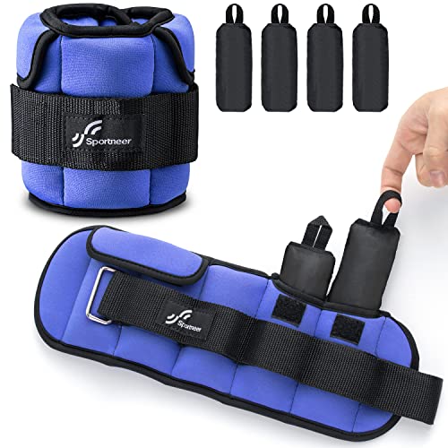 Sportneer Verstellbare Knöchelgewichte: Verbesserte Verstellbare Beingewichte, Gewichtsmanschetten Gewichte für Fitnessstudio, Fitness, Workout, 0,5–2,3 kg pro Knöchel, 0.9-4.5 kg pro Paar Sportneer Verstellbare Knöchelgewichte: Verbesserte Verstellbare Beingewichte, Gewichtsmanschetten Gewichte für Fitnessstudio, Fitness, Workout, 0,5–2,3 kg pro Knöchel, 0.9-4.5 kg pro Paar von Sportneer
