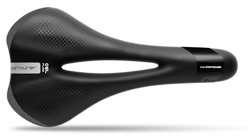 Selle Italia UNKNOWN Sportourer X Race Gel Flow Hi-Viz Fahrradsattel, schwarz, One Size UNKNOWN Sportourer X Race Gel Flow Hi-Viz Fahrradsattel, schwarz, One Size von Sportourer