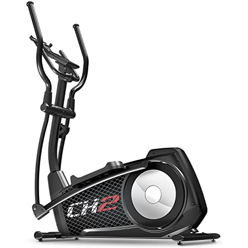 Sportstech CX2 Crosstrainer für Zuhause mit Stromgenerator | Deutsche Qualitätsmarke | Interaktive Video-Events & Multiplayer-App | Ergometer & 27 kg Schwungmasse kompatibel mit Pulsgurt (CX2) von Sportstech