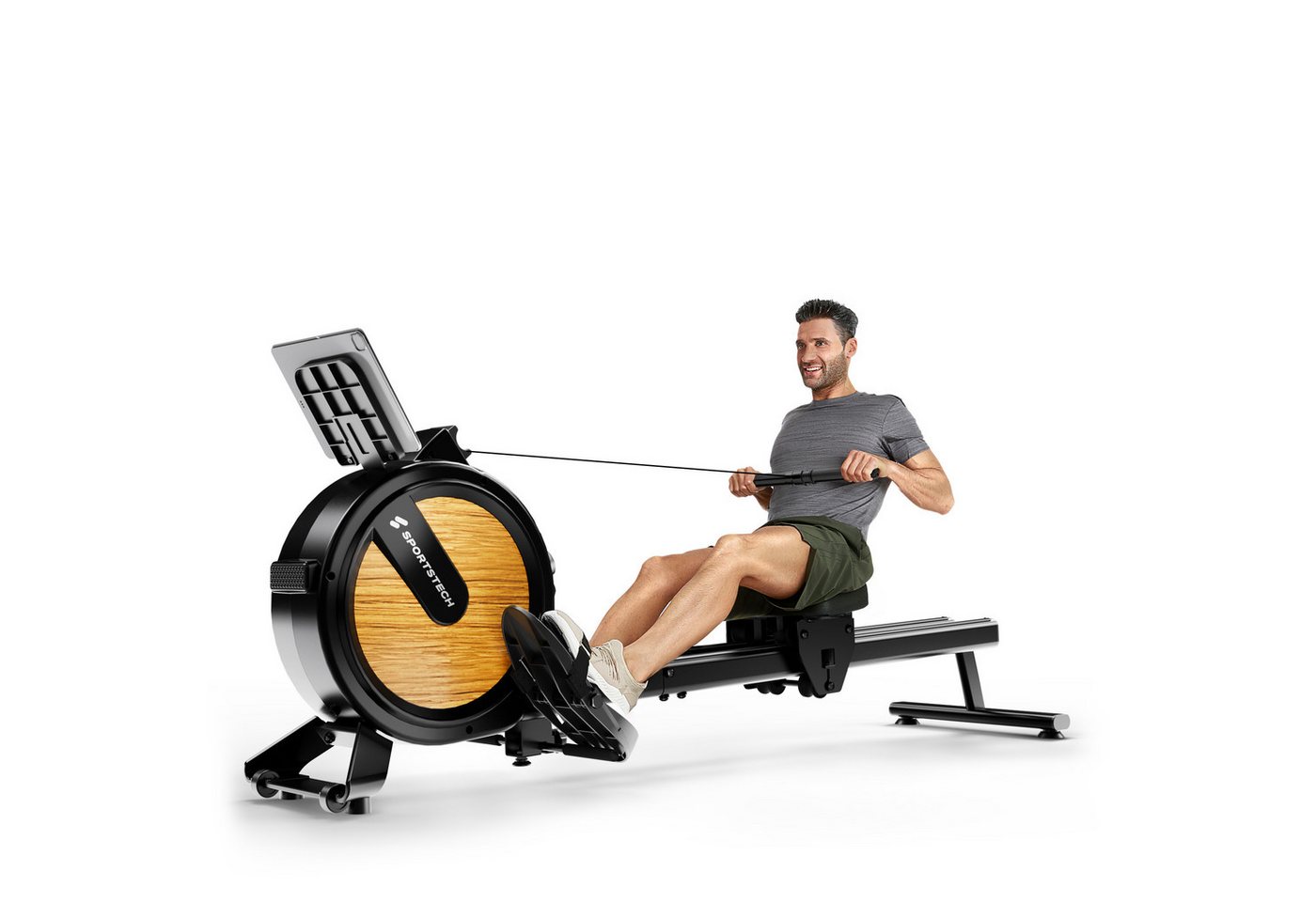Sportstech Rudergerät SP_PROwer, Tablethalterung, vertikale verstaubar Sportstech Rudergerät SP_PROwer, Tablethalterung, vertikale verstaubar von Sportstech