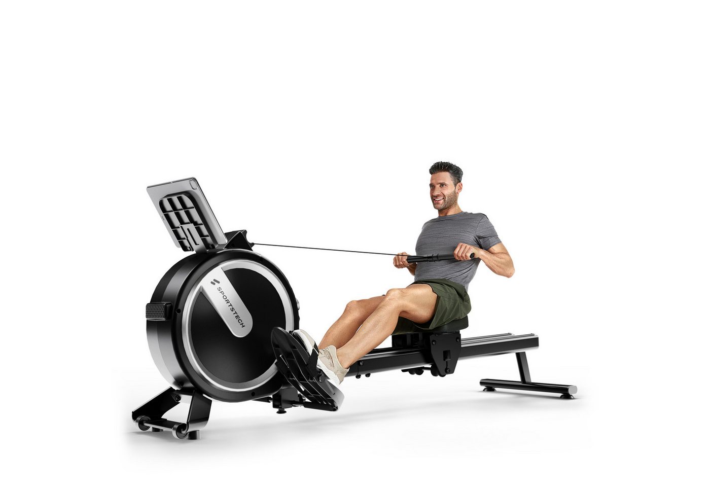 Sportstech Rudergerät SP_PROwer, Tablethalterung, vertikale verstaubar Sportstech Rudergerät SP_PROwer, Tablethalterung, vertikale verstaubar von Sportstech