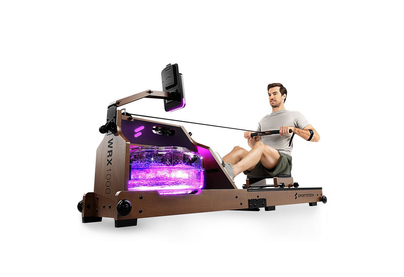 Sportstech Rudergerät WRX1000, Moderne LCD-Anzeige, LED-Feedback, Klappbar Sportstech Rudergerät WRX1000, Moderne LCD-Anzeige, LED-Feedback, Klappbar von Sportstech