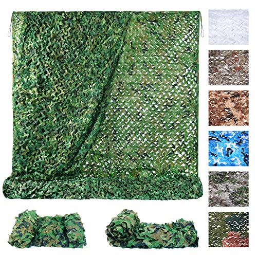 Sposuit Tarnnetz – Tarnnetz, Großpackung für Jagd, Militär, Party-Dekorationen, Sonnenschutz, Camping-Ghillie-Netz Sposuit Tarnnetz – Tarnnetz, Großpackung für Jagd, Militär, Party-Dekorationen, Sonnenschutz, Camping-Ghillie-Netz von Sposuit