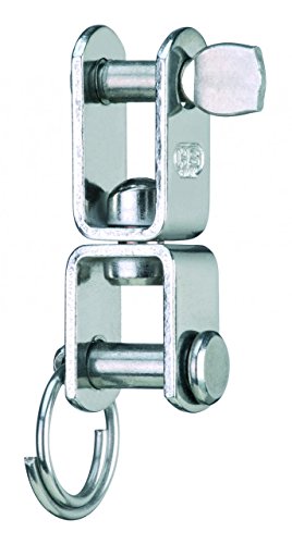 Wirbelschäkel - Edelstahl rostfrei, 41 x 8 mm Wirbelschäkel - Edelstahl rostfrei, 41 x 8 mm von Herm Sprenger