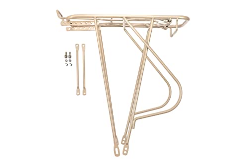 28 Zoll Fahrrad Gepäckträger Trekking City Bike Streben 160mm Federklappe Beige 28 Zoll Fahrrad Gepäckträger Trekking City Bike Streben 160mm Federklappe Beige von Sprick