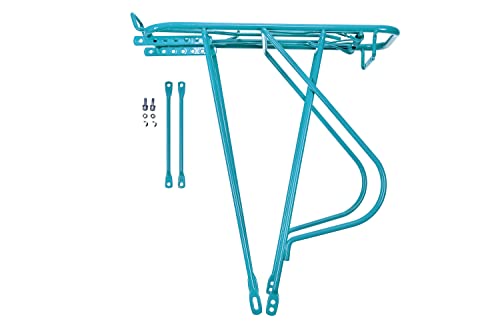 28 Zoll Gepäckträger Fahrrad Trekking Citybike Streben 160mm Federklappe Türkis 28 Zoll Gepäckträger Fahrrad Trekking Citybike Streben 160mm Federklappe Türkis von Sprick