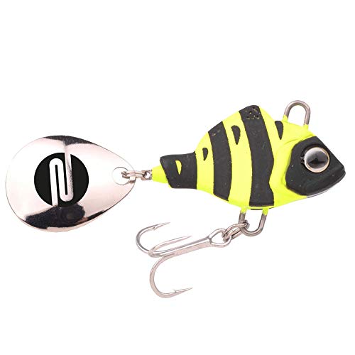 Spro ASP Jiggin Spinner, Gewicht:21g, Farbe:Wasp UV von Spro