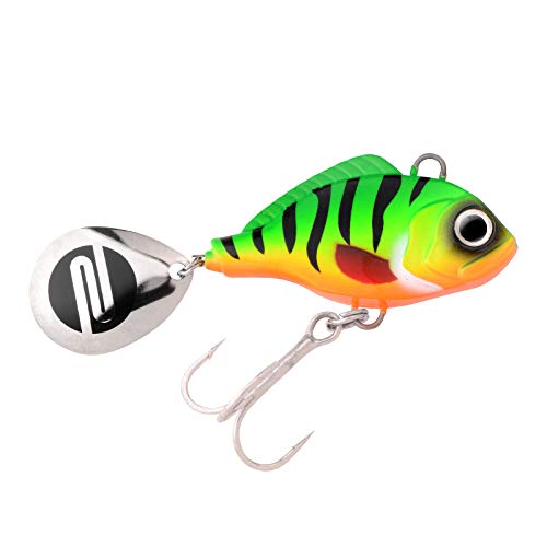 SPRO ASP Spinner UV– Searchbait mit original Gamakatsu Haken zum Angeln auf Raubfisch, Spinnangeln, Gewicht:21g, Farbe:Firetiger UV SPRO ASP Spinner UV– Searchbait mit original Gamakatsu Haken zum Angeln auf Raubfisch, Spinnangeln, Gewicht:21g, Farbe:Firetiger UV von Spro