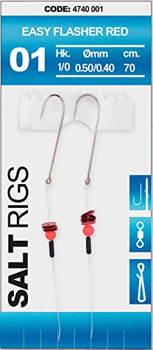 Spro Brandungsvorfach 01 Salt Rig Easy Flasher RED Spro Brandungsvorfach 01 Salt Rig Easy Flasher RED von Spro