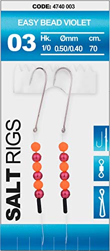Spro Brandungsvorfach 03 Salt Rig Easy Bead Violet Spro Brandungsvorfach 03 Salt Rig Easy Bead Violet von Spro