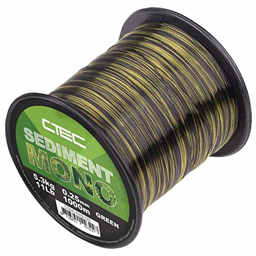 Spro C-Tec Sediment Monofilament lijn grün 0,30 mm / 7,6 kg | Angelschnur von Spro