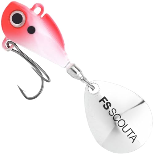 Spro Raubfischköder zum Spinnfischen 10g Freestyle Scouta Jig Spinner, Farbe:Red Head Spro Raubfischköder zum Spinnfischen 10g Freestyle Scouta Jig Spinner, Farbe:Red Head von Spro