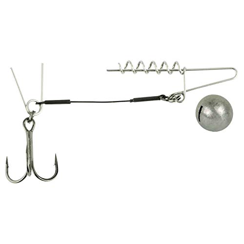 Spro Softbait Spiral Stinger 45,5kg - Stingerhaken für Gummifisch, Gummifischsystem, Jighaken für Gummiköder, System für Gummishad, Gewicht/Länge/Hakengröße:9g - 10cm - Gr. 1 Spro Softbait Spiral Stinger 45,5kg - Stingerhaken für Gummifisch, Gummifischsystem, Jighaken für Gummiköder, System für Gummishad, Gewicht/Länge/Hakengröße:9g - 10cm - Gr. 1 von Spro