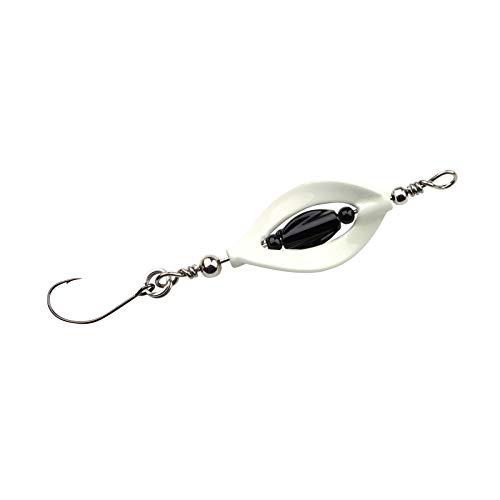 Forellenblinker Trout Master Double Spoon Black N White 3.3g Forellenblinker Trout Master Double Spoon Black N White 3.3g von Spro