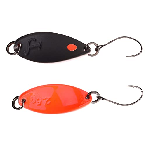 Trout Master Spoonblinker zum Forellenangeln 3,5g Incy Spoon, Farbe:Black/Orange Trout Master Spoonblinker zum Forellenangeln 3,5g Incy Spoon, Farbe:Black/Orange von Spro