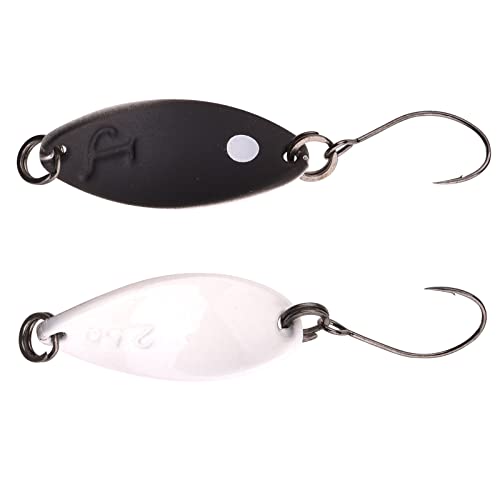 Trout Master Spoonblinker zum Forellenangeln 3,5g Incy Spoon, Farbe:Black/White Trout Master Spoonblinker zum Forellenangeln 3,5g Incy Spoon, Farbe:Black/White von Spro