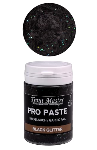 Spro Trout Master Pro Paste - UV-aktive, Schwimmende Forellenpaste für Maximalen Fangerfolg, Trout Fishing Bait UV - Forellenköder für Großforellen, Trout Bait (Black/Garlic) Spro Trout Master Pro Paste - UV-aktive, Schwimmende Forellenpaste für Maximalen Fangerfolg, Trout Fishing Bait UV - Forellenköder für Großforellen, Trout Bait (Black/Garlic) von Spro