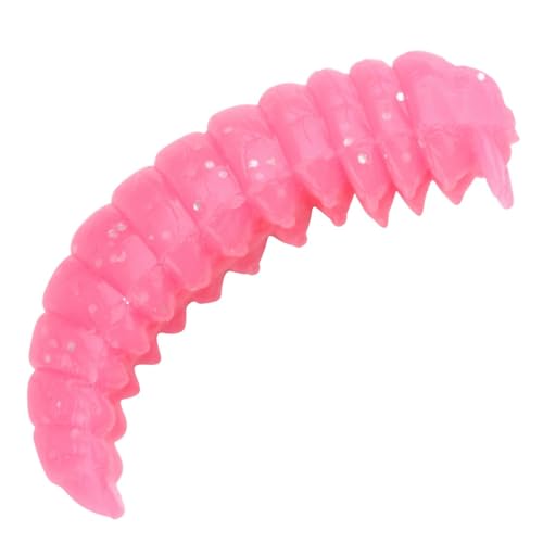 Trout Master Camola 30mm - 15 künstliche Bienenmaden, Farbe/Aroma:Pinky/Garlic Trout Master Camola 30mm - 15 künstliche Bienenmaden, Farbe/Aroma:Pinky/Garlic von Spro