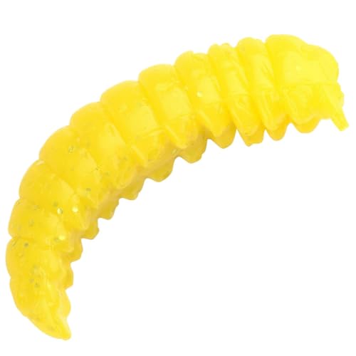Trout Master Camola 30mm - 15 künstliche Bienenmaden, Farbe/Aroma:Yellow/Shrimp Trout Master Camola 30mm - 15 künstliche Bienenmaden, Farbe/Aroma:Yellow/Shrimp von Spro