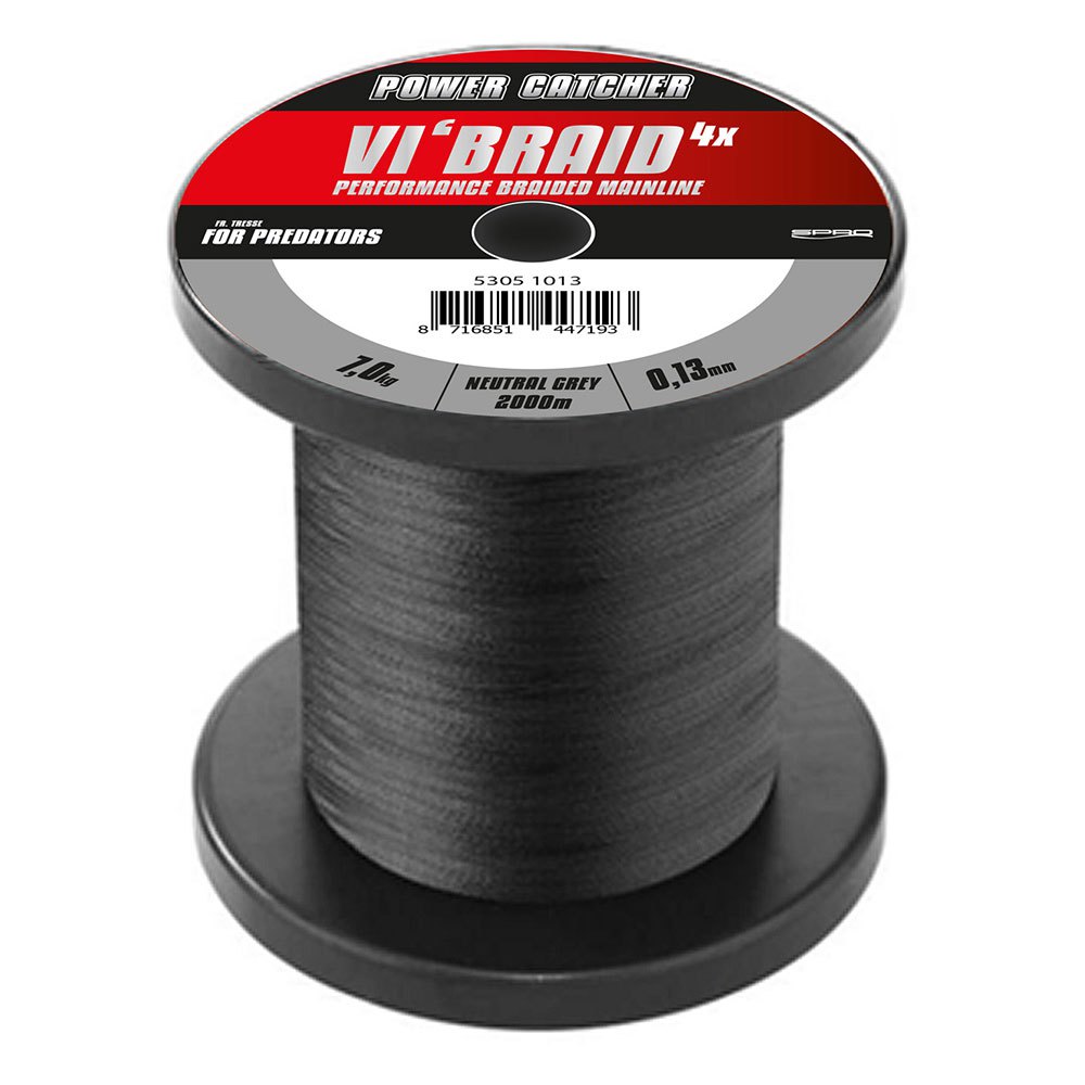 Spro Vi Braided Line 2000 M Schwarz 0.180 mm von Spro