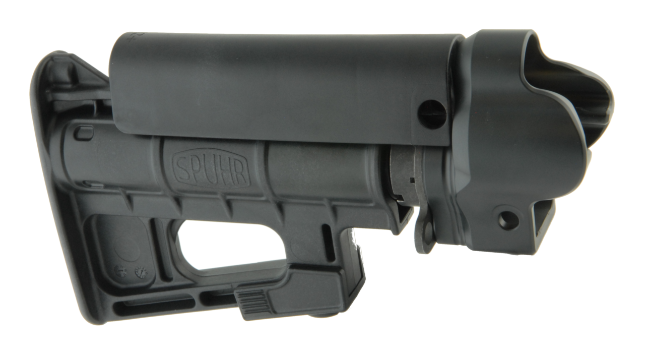 Spuhr HK MP5 / HK33 / 53 Schulterstütze Low Spuhr HK MP5 / HK33 / 53 Schulterstütze Low von Spuhr