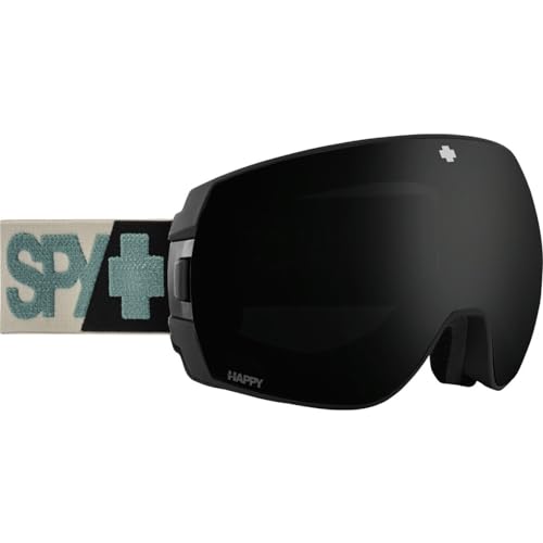 Spy Optic LEGACY Ski- und Snowboardbrille für Unisex, Erwachsene, Männer und Frauen (Warm Gray - Happy Gray Green Black + Happy LL Persimmion Silver) von Spy