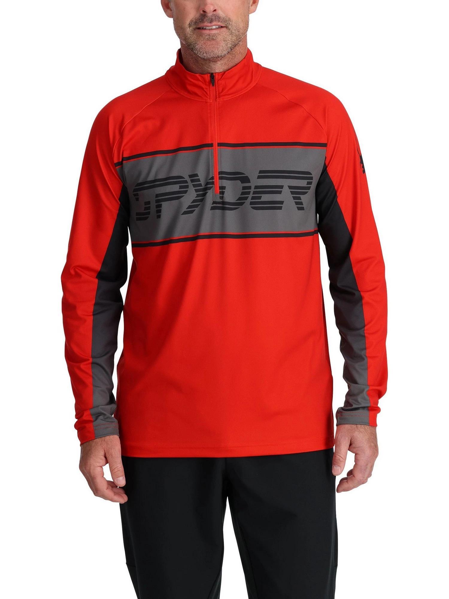 Pullover Paramount 1/2 Zip Herren - rot von Spyder