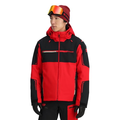 Spyder Herren Skijacke TITAN Regular Fit hochrot (499), XXL Spyder Herren Skijacke TITAN Regular Fit hochrot (499), XXL von Spyder