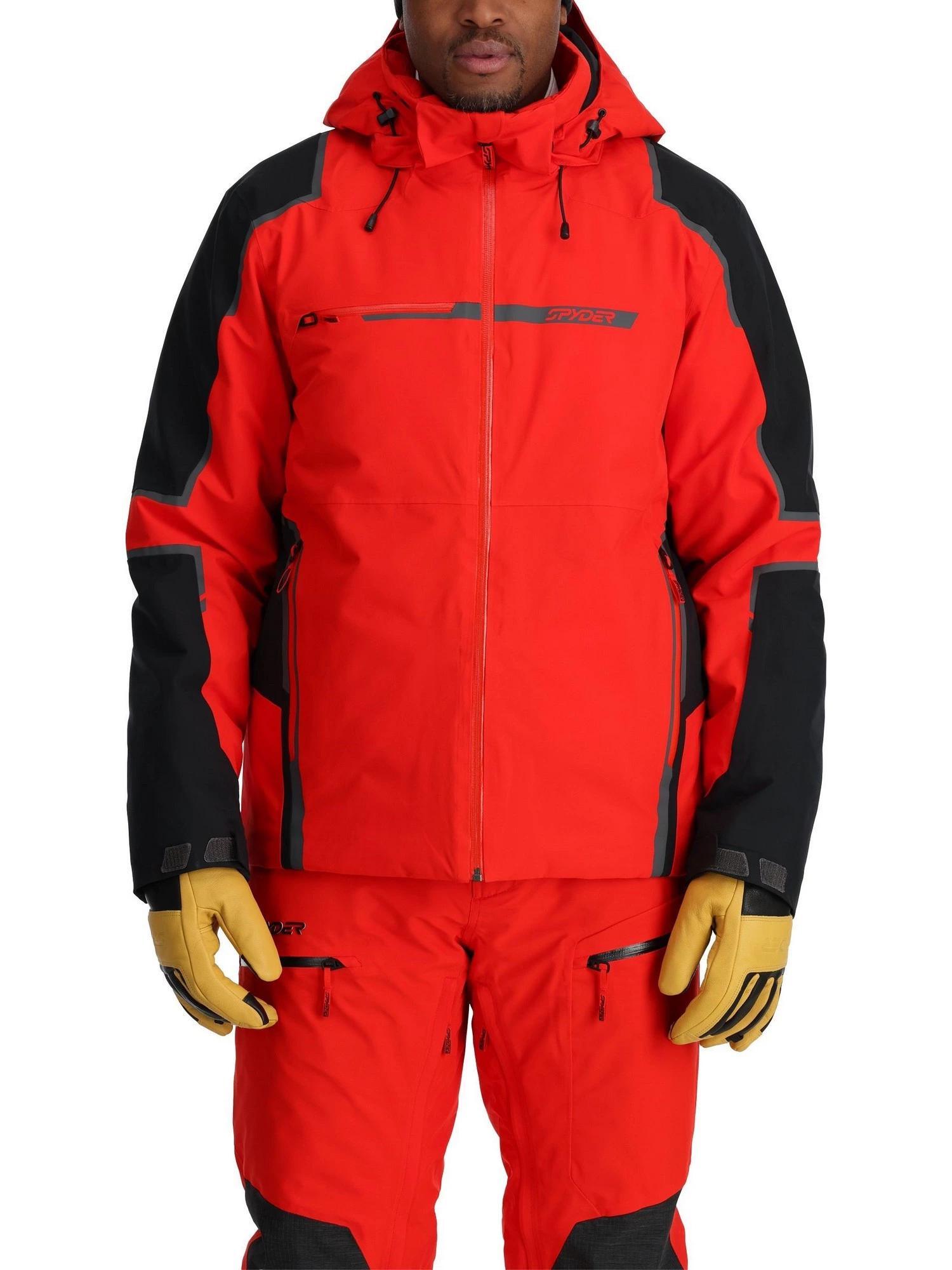 Skijacke Titan Jacket Herren - rot von Spyder