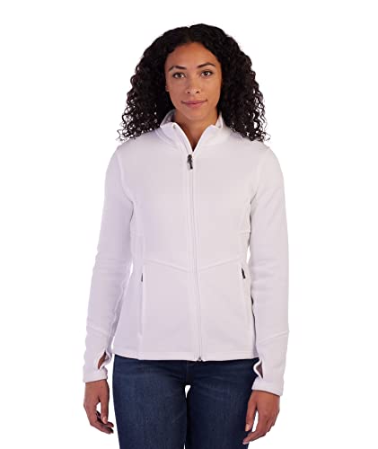 Spyder Damen Soar Fleecejacke, Weiß, XL EU von Spyder