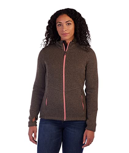 Spyder Damen Soar Fleecejacke, Silver, S EU von Spyder