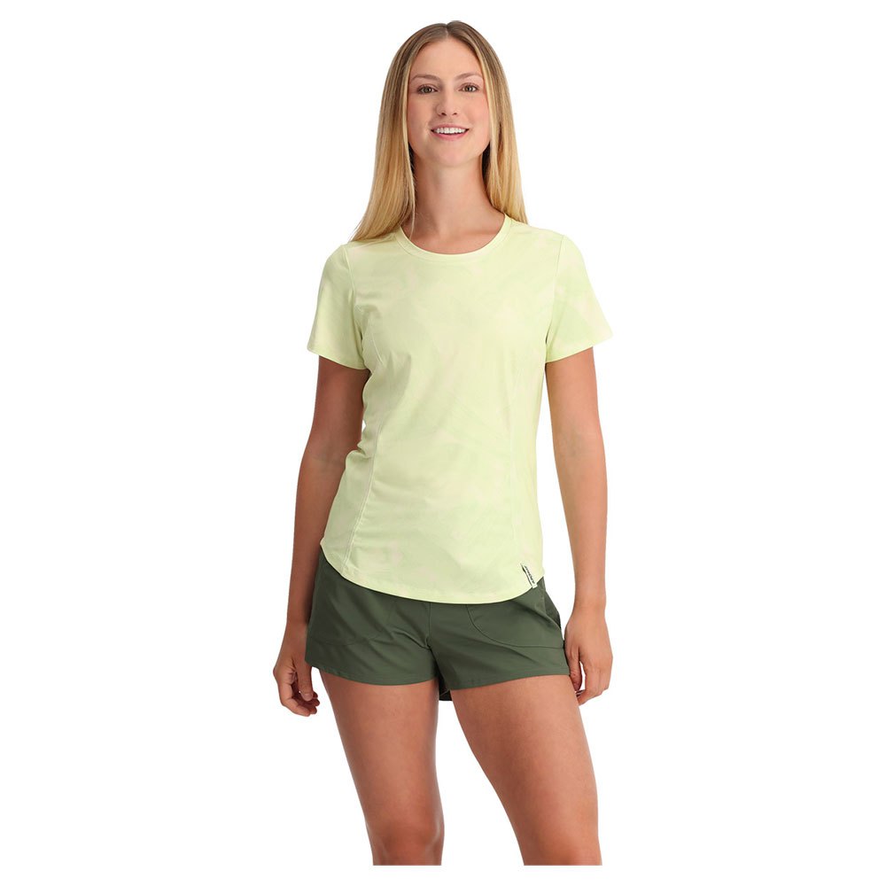 Spyder Arc Crew Short Sleeve T-shirt Gelb M Frau Spyder Arc Crew Short Sleeve T-shirt Gelb M Frau von Spyder