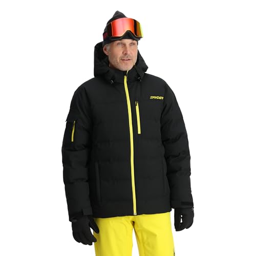 Spyder BROMONT JACKET, Herren, Schwarz, M von Spyder