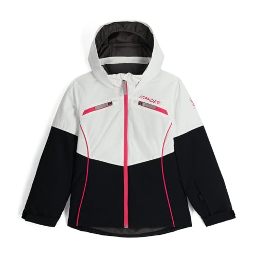 Spyder CAMILLE JACKET, Girls, White, XS Spyder CAMILLE JACKET, Girls, White, XS von Spyder