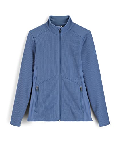 Spyder Damen Bandita Full Zip Jacke Fleecejacke mit durchgehendem Reißverschluss, Horizon, Medium Spyder Damen Bandita Full Zip Jacke Fleecejacke mit durchgehendem Reißverschluss, Horizon, Medium von Spyder