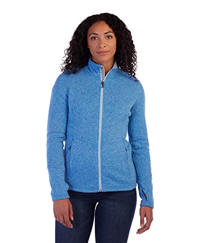 Spyder Damen Soar Fleecejacke, Medium Blue, M EU Spyder Damen Soar Fleecejacke, Medium Blue, M EU von Spyder