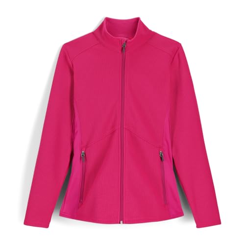 Spyder Damen Standard Bandita Full Zip Jacke, Orchidee, M Spyder Damen Standard Bandita Full Zip Jacke, Orchidee, M von Spyder