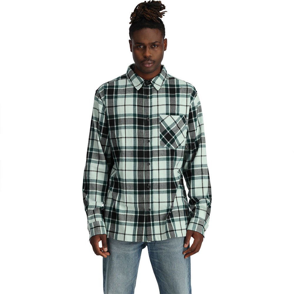 Spyder Elevation Flannel Long Sleeve Shirt Grün XS Mann von Spyder