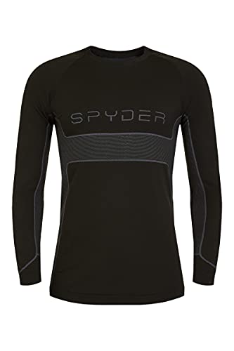 Spyder Herren Momentum Crew Neck Base Layer Top T-Shirt, schwarz, X-Large Spyder Herren Momentum Crew Neck Base Layer Top T-Shirt, schwarz, X-Large von Spyder