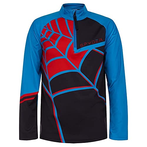 Spyder Jungen Spyder Web 1/2-zip turtleneck mid-layer top jongens Shirt, Schwarz, M Spyder Jungen Spyder Web 1/2-zip turtleneck mid-layer top jongens Shirt, Schwarz, M von Spyder
