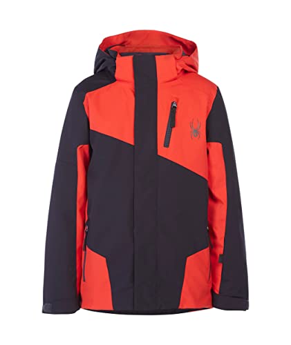 Spyder Jungen Turner Skijacke, Schwarz, S (7-8 years) Spyder Jungen Turner Skijacke, Schwarz, S (7-8 years) von Spyder