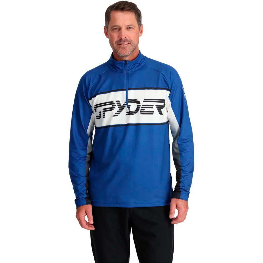 Spyder Paramount Half Zip Sweatshirt Blau 2XL Mann von Spyder