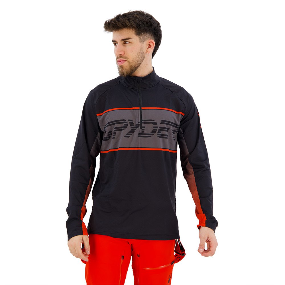 Spyder Paramount Half Zip Sweatshirt Schwarz L Mann von Spyder