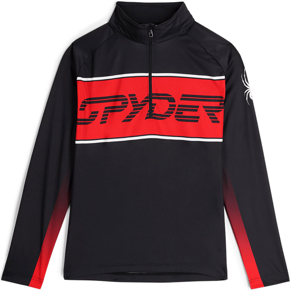 Spyder Paramount Half Zip Sweatshirt Schwarz M Mann von Spyder