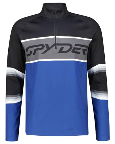 Spyder Premier Zip T-Neck, Herren, Electric Blue, S Spyder Premier Zip T-Neck, Herren, Electric Blue, S von Spyder