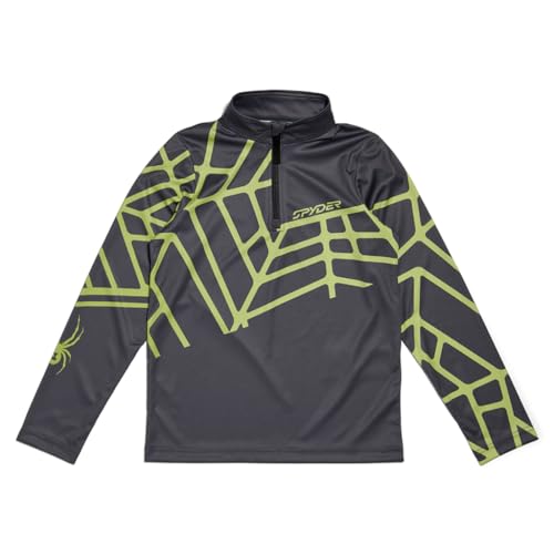 Spyder RADIAL Zip T-Neck, Boys, Polar, L von Spyder