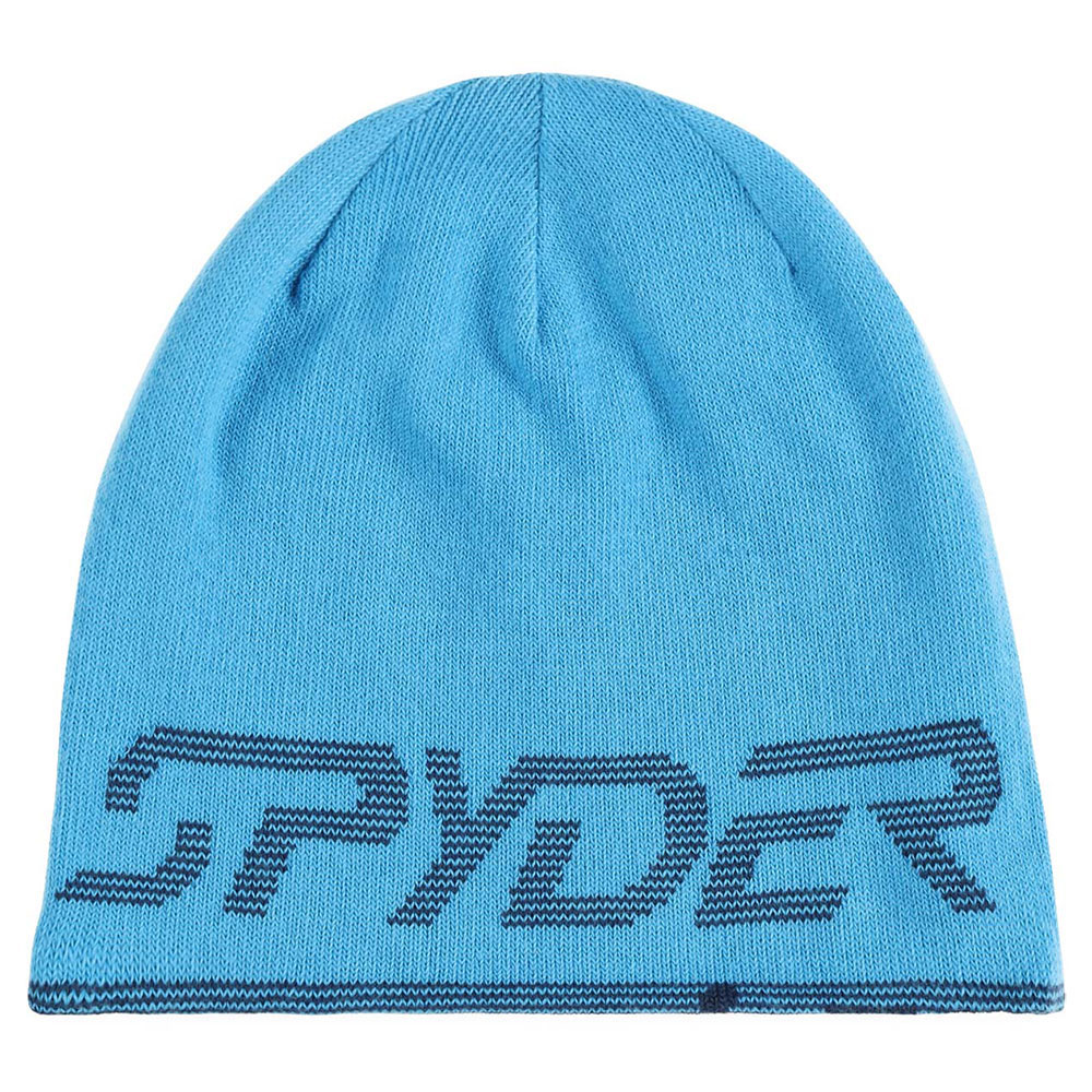 Spyder Reversible Bug Beanie Blau M-L Junge von Spyder