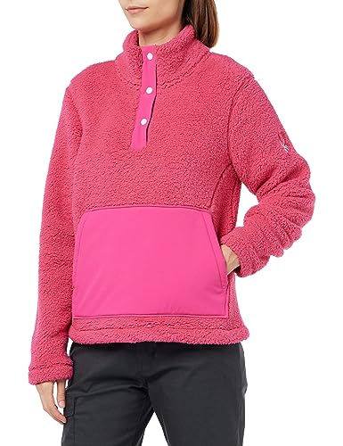 Spyder SLOPE SHERPA FLEECE JACKET, Damen, Pink, XL von Spyder