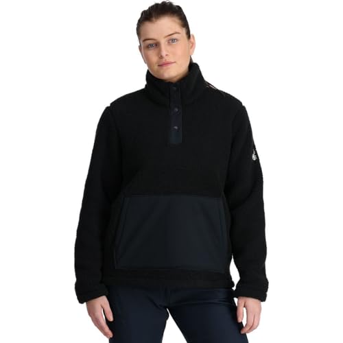 Spyder SLOPE SHERPA FLEECE JACKET, Damen, Schwarz, L Spyder SLOPE SHERPA FLEECE JACKET, Damen, Schwarz, L von Spyder
